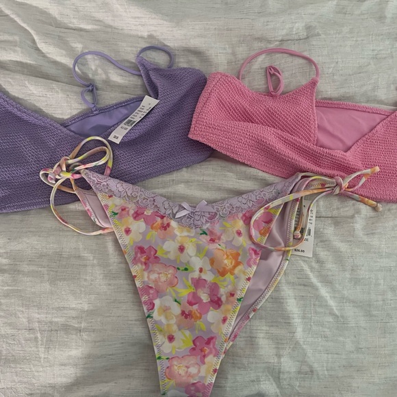 Pac Sun Bikini Bundle - Size XL - Two Tops and One Botton NWT - Picture 1 of 12